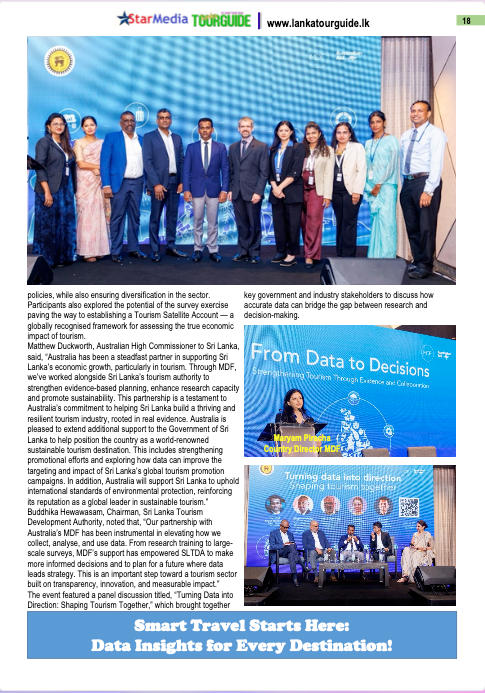 Data Tourism MDF.SLTDA