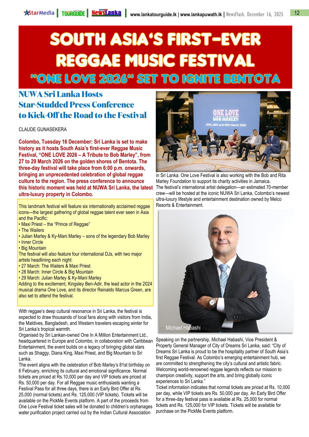 One Love Raggae Festival