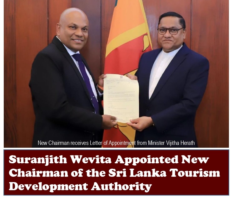 SLTDA New Chairman Assumes Duties
