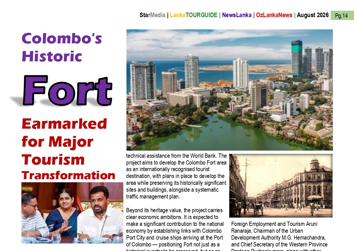 Colombo Fort as a Major Tourist Destination